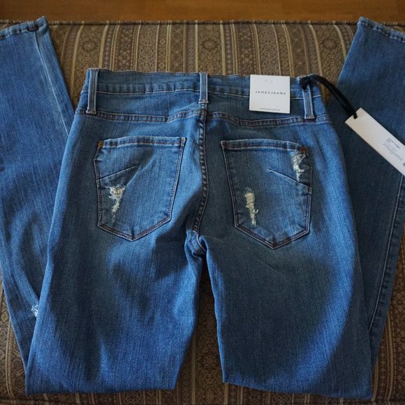 James Jeans Twiggy 5 Pocket Mid Rise Legging Jeans NWT - Picture 5 of 6